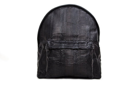 The Andes Backpack, Matte Black Whipsnake