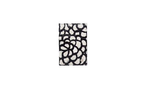 Lugano Passport Case, Flower Elaphe