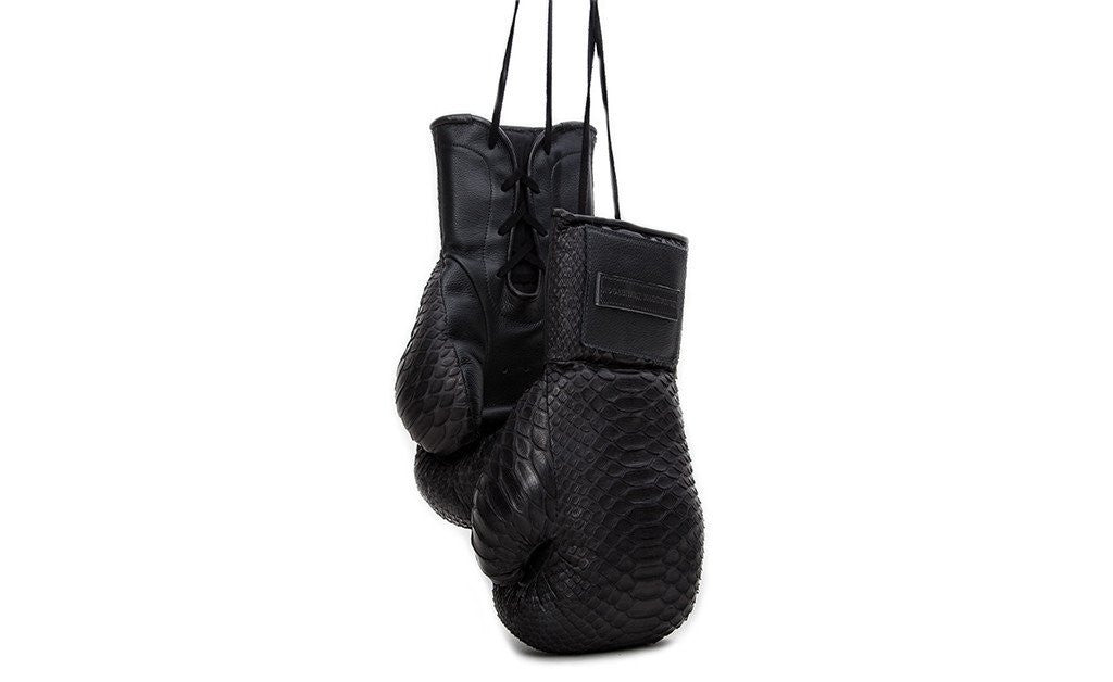 Snakeskin boxing gloves hotsell