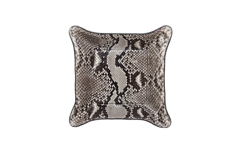 Quebec Travel Valet Large, Natural Snakeskin