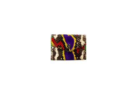 Provence Small Wallet, Fairy Dust Snakeskin