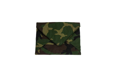 Greenwich Envelope Clutch, Camo