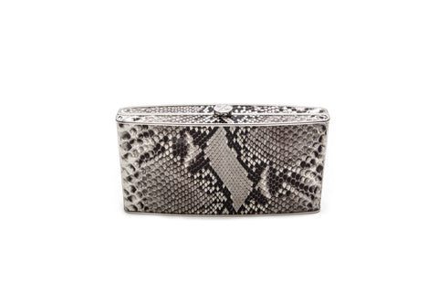 Maldives Clutch, Natural Snakeskin