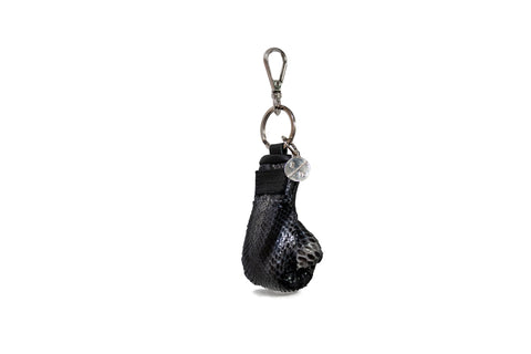 Manila Mini Keychain, Indian Sea Snakeskin