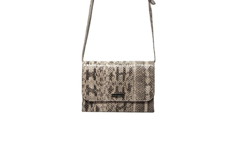 New Mexico Clutch/Cross Body, Natural Snakeskin