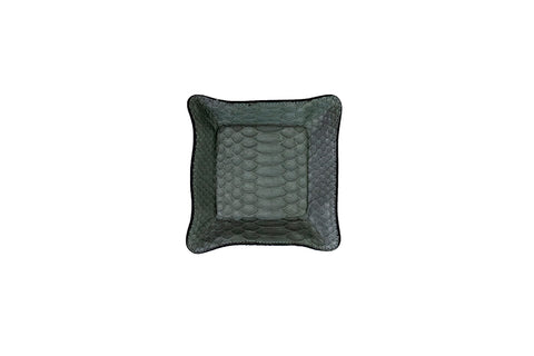 Quebec Travel Valet Small, Smog Matte Snakeskin