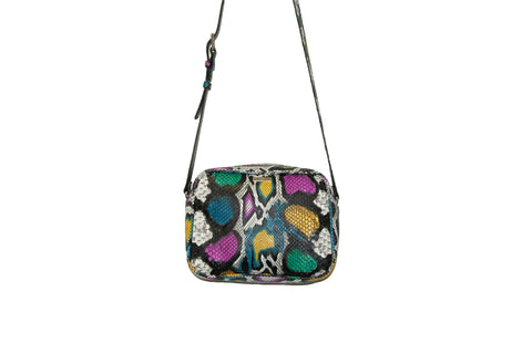 Venice Cross-Body, Siouxsie Snakeskin