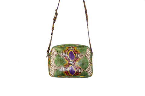 Venice Cross-Body, Fairydust Snakeskin