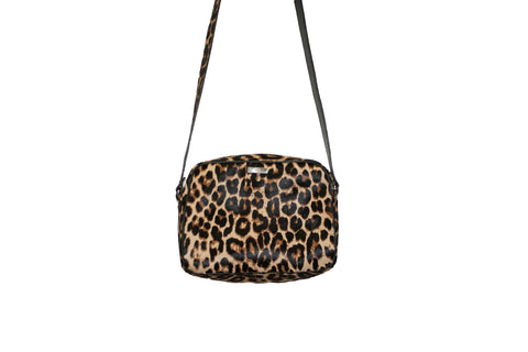 Venice Cross-Body, Leopard Print Calf Skin