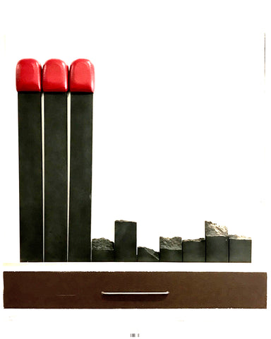 Fire Matches Wall Art